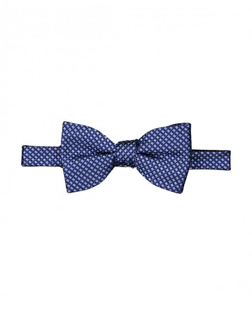 Dark Blue Bow Tie 100% Silk